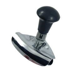 CAR COMMERCE KORMÁNY TEKERŐ GOMB - EZÜST