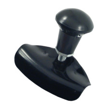 CAR COMMERCE KORMÁNY TEKERŐ GOMB - FEKETE