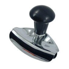 CAR COMMERCE KORMÁNY TEKERŐ GOMB - EZÜST