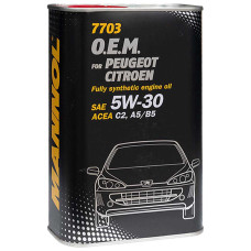 7703 O.E.M. for Peugeot Citroen 5W-30 1l