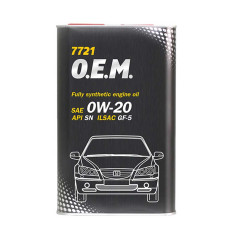7721 0w-20 1L HONDA ACURA SN    GF-5