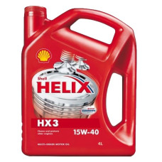 SHELL HELIX HX3 15W-40 (4 L)