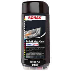 SONAX POLISH&WAX COLOR FEKETE NANO PRO 500ML